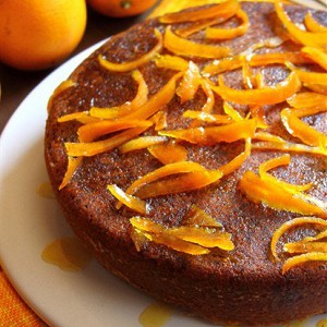 Апельсиновый пирог с оливковым маслом.