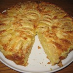Яблочный пирог с грецкими орехами по‑провански.