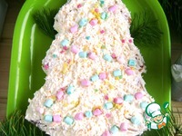 Бисквитно-ликерный торт «Новогодняя елка» ингредиенты