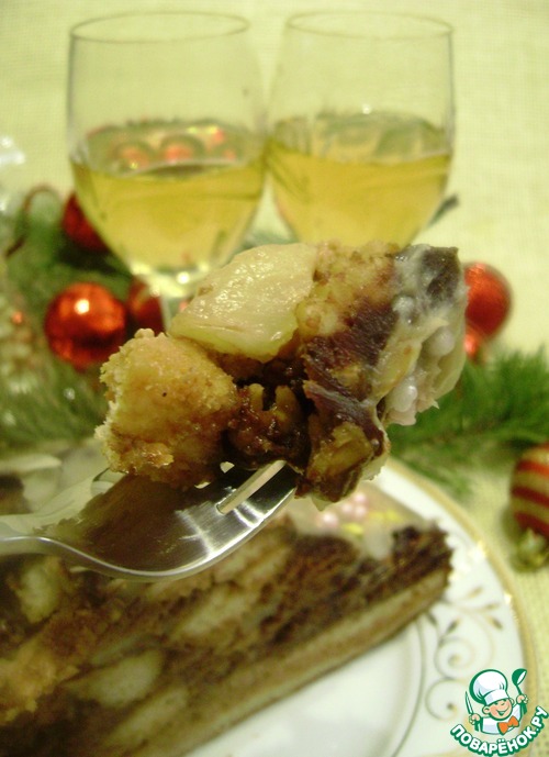 Рецепт Торт «Новогодняя горка»