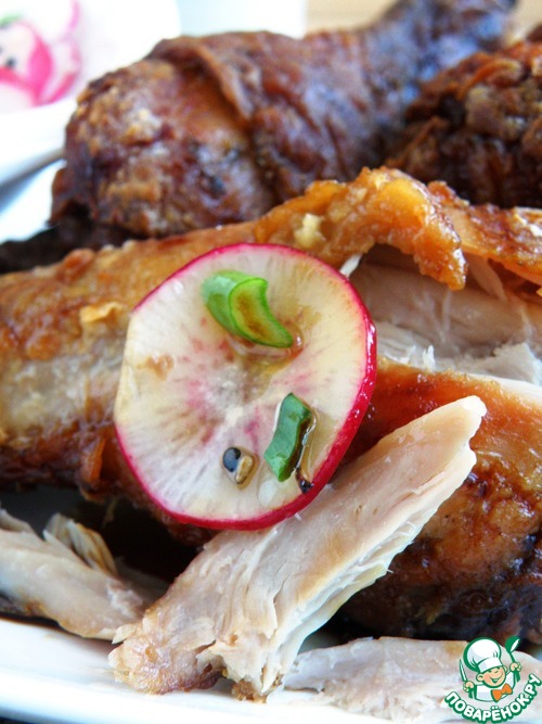 Рецепт Куриные голени в пикантном маринаде «Курияки»