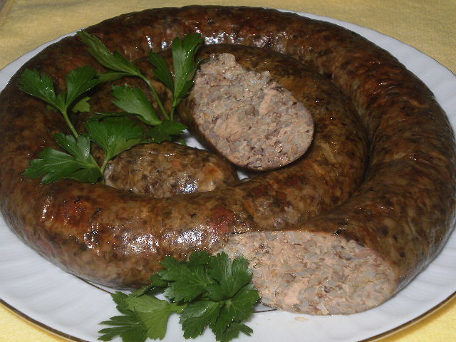 Рецепт Печёночная колбаса с гречкой