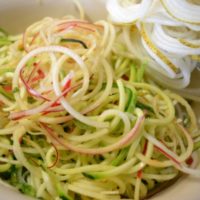 14799 Рецепт Спагетти с овощными спагетти