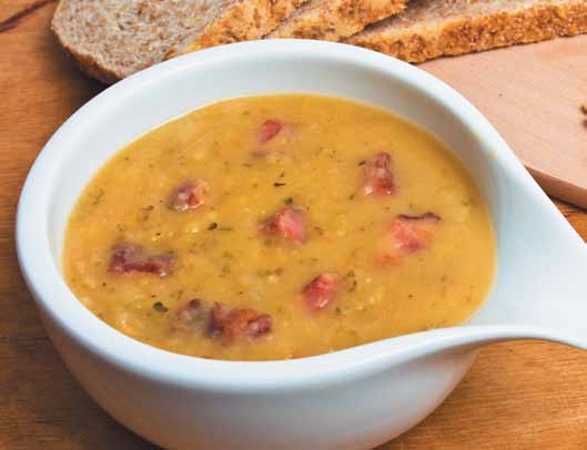 15604 Рецепт Гороховый суп-пюре с чоризо