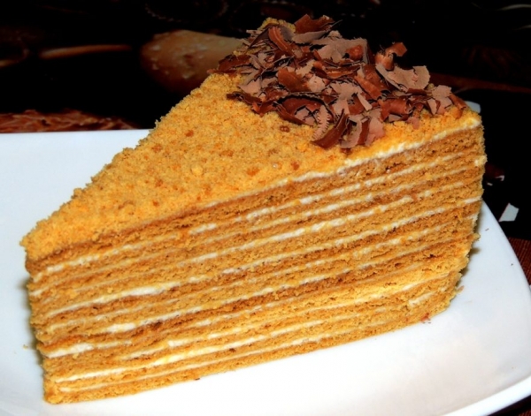 17457 Рецепт: Торт «Медовик» — ароматный десерт для уютного чаепития